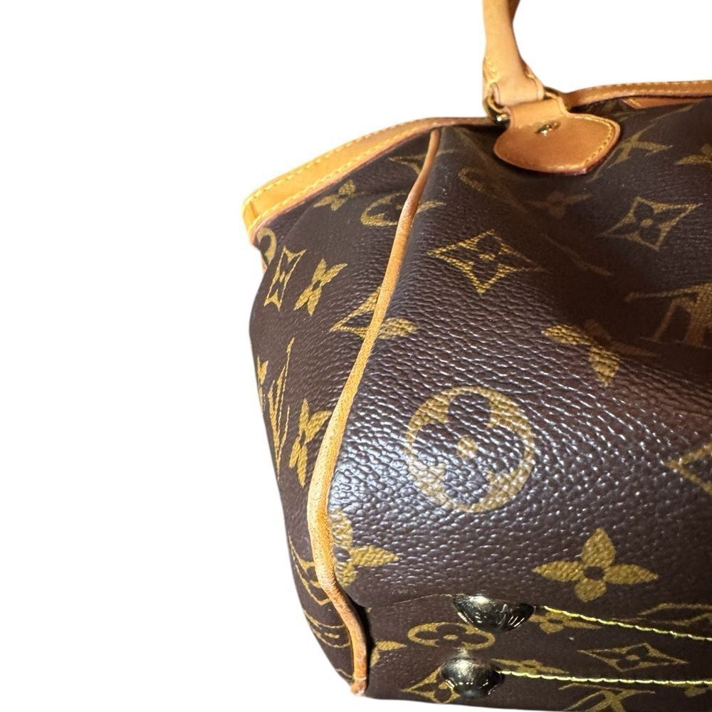 Louis Vuitton Brown LV Monogram Coated Canvas Tivoli PM Bag Auth - Picture 9 of 16
